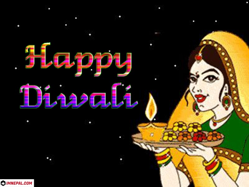 Happy Diwali Image Diya